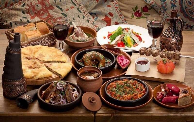 Осетинская кухня традиционно предпочитает мясные блюда