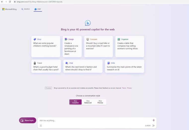    Bing Chat
