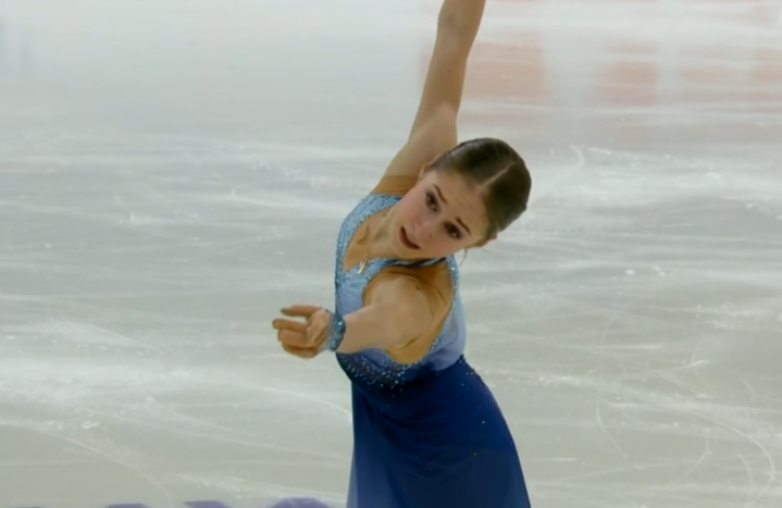 Алина Горбачева. Первенство России среди юниоров 2023. Источник фото: официальный сайт Первого канала.