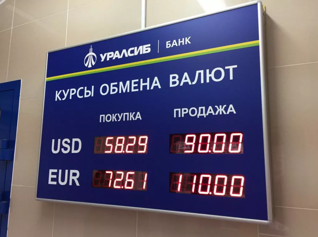 Курсы рубля в других банках