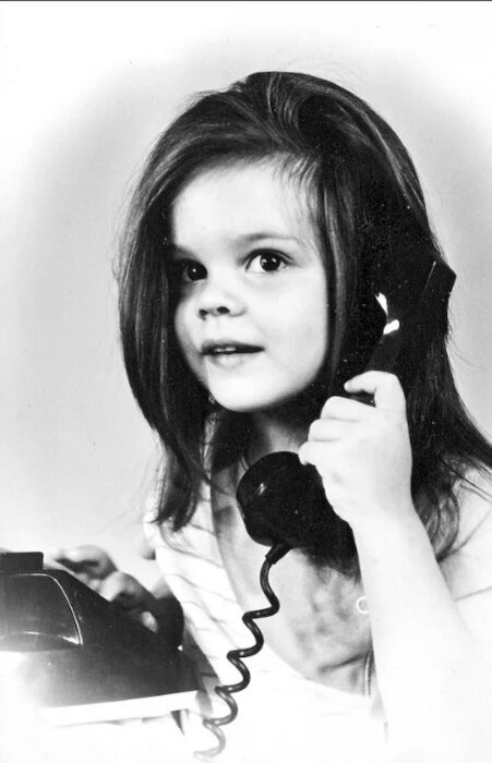 Вера Полозкова в детстве. / Фото: www.livejournal.com