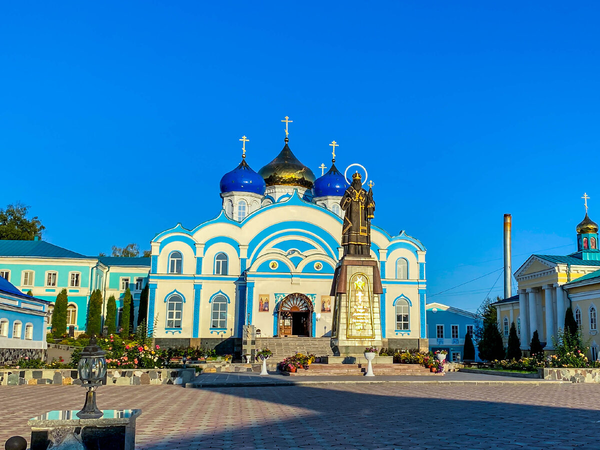 Монастырь в задонске липецкой