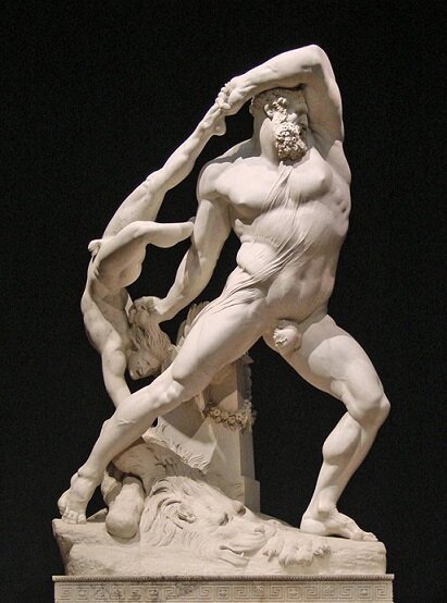 Антонио Канова, «Геракл и Лик», 1815 г.