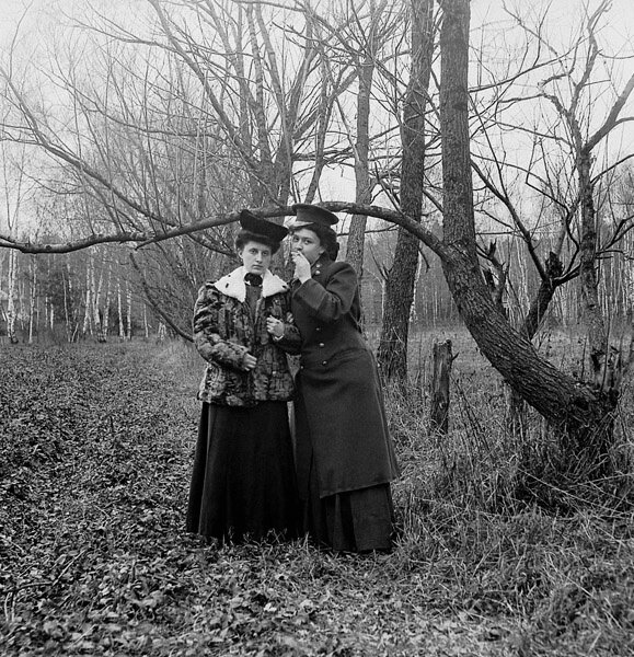 В Петровском парке. Александр Гринберг, 1900-е, г. Москва, из архива МАММ/МДФ.