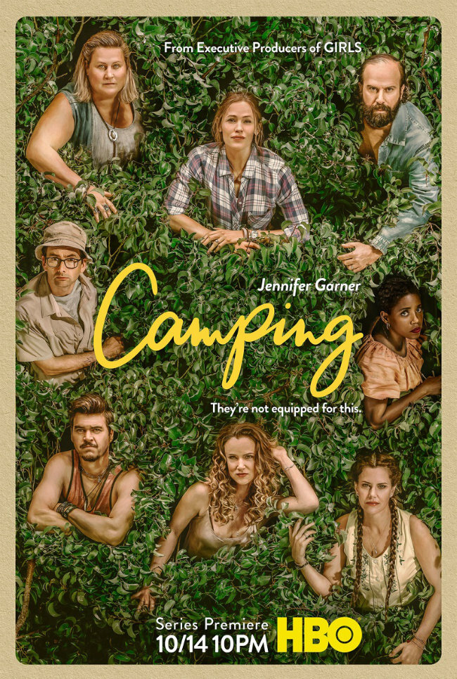 Кэмпинг / Camping ( 2018 )  
Лимит терпения : 10 минут. 

Чем бесит : 
Тем , что на протяжении короткого промежутка времени зритель может ощутить себя животным в параллельном мире наблюдающим за чудоковатыми людишками , коих играют Дженнифер Гарнер и Дэвид Теннант. И они не спасают эту причудливую попытку HBO по созданию комедийного контента от которого скорее веет неловкостью, нежели юмором. Вам когда-нибудь было стыдно и неудобно за поведение героев на экране ? Да , да - то самое чувство. 