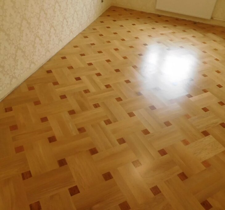 Полированный пол в квартире