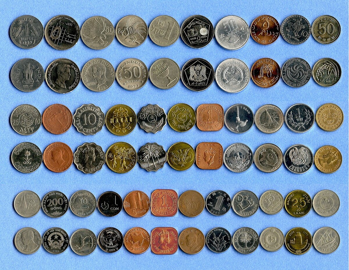 самые необычные монеты мира с фото
