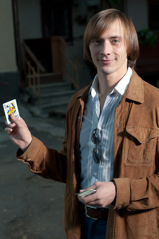 Антон Феоктистов в фильме "Шулер"