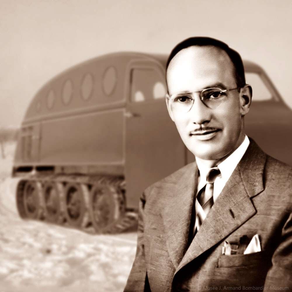 Жозеф-Арманд Бомбардье-изобретатель снегохода