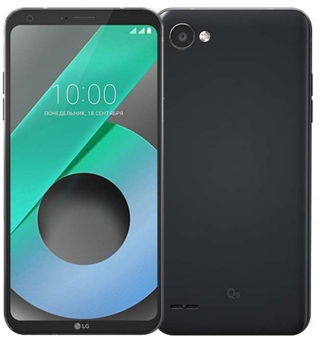 Дизайн смартфона LG Q6