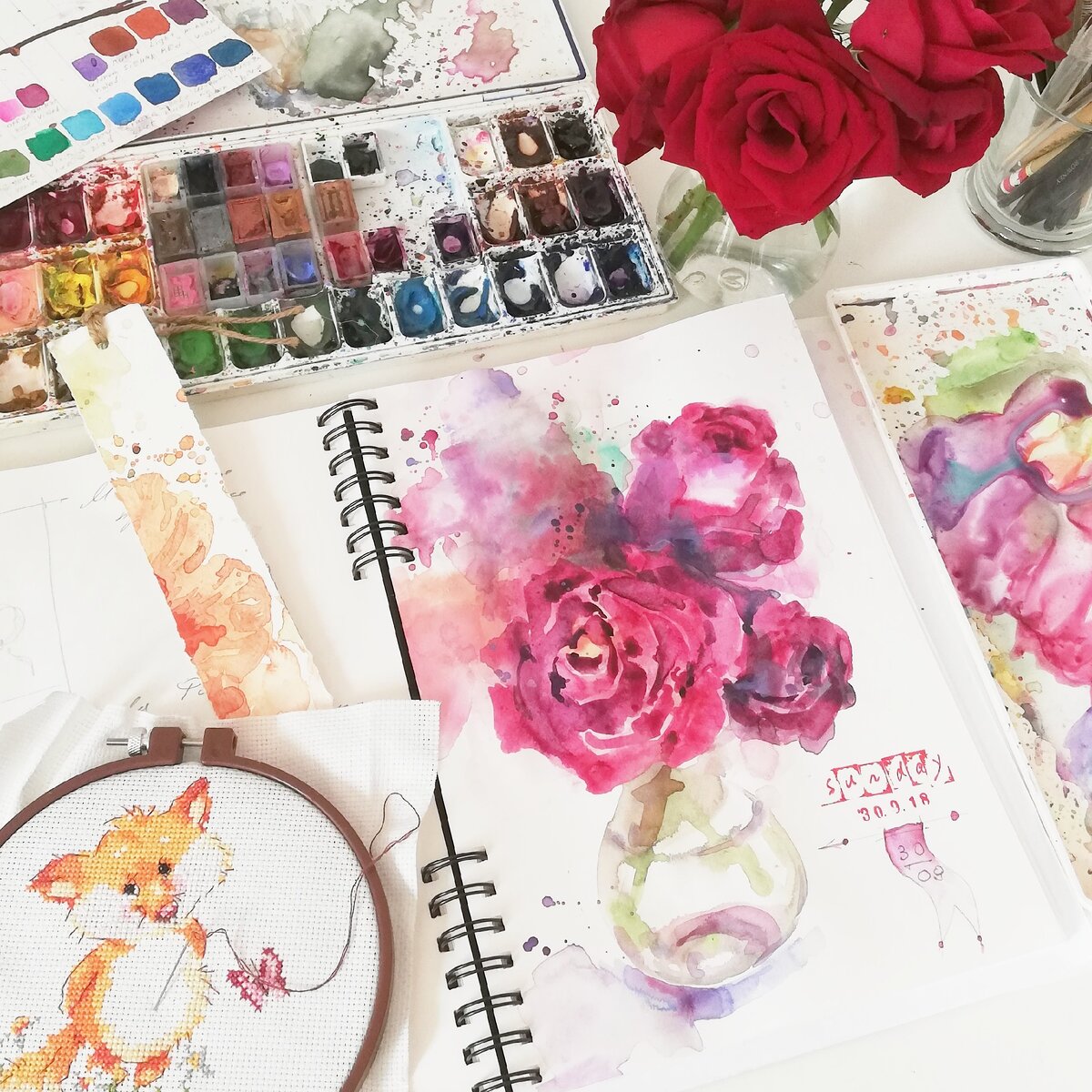 Акварель Инессы Калабековой