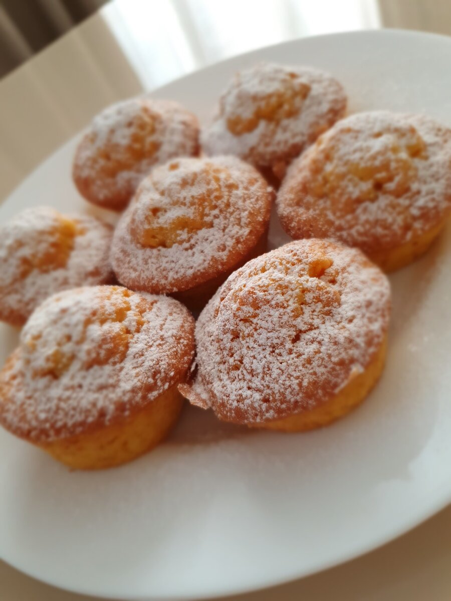 Морковные кексы 