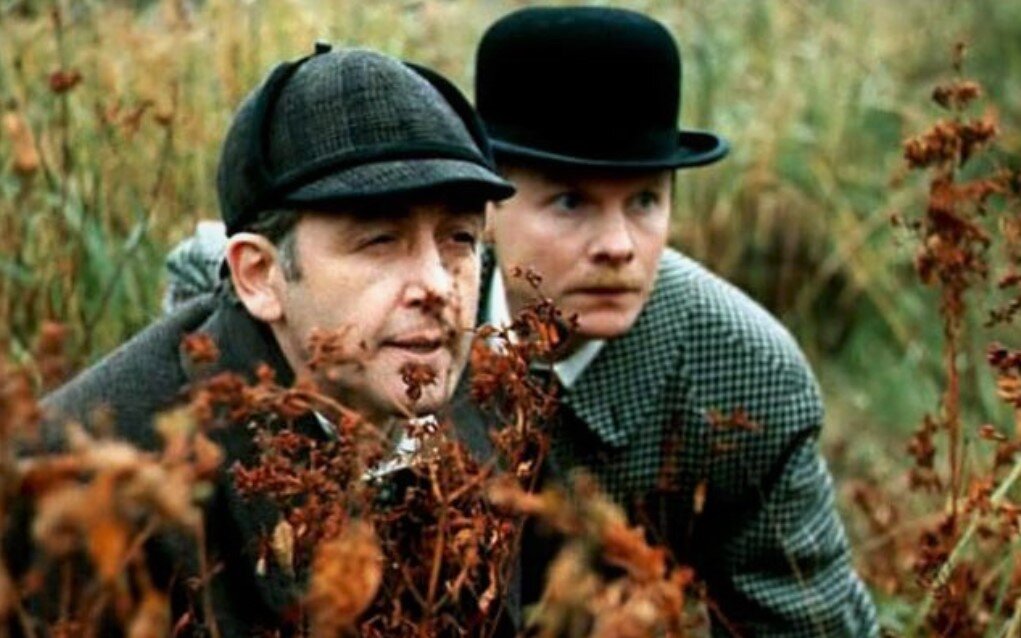 Кадр из фильма «Приключения Шерлока Холмса и доктора Ватсона», 1980 год.