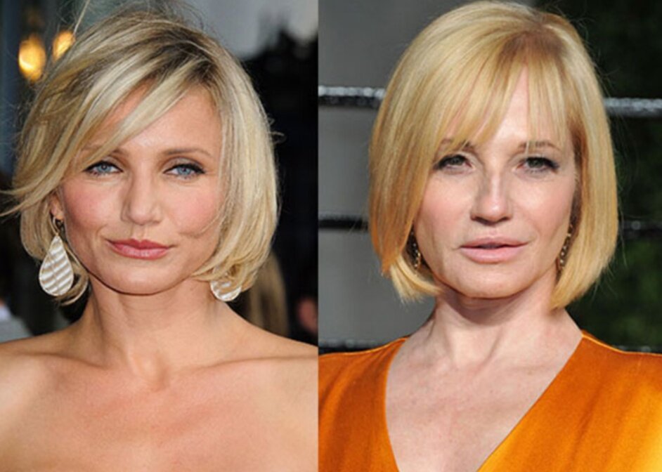 Эллен Баркин(65) и Кэмерон Диаз(47)