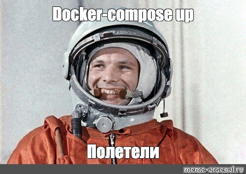 docker-compose up