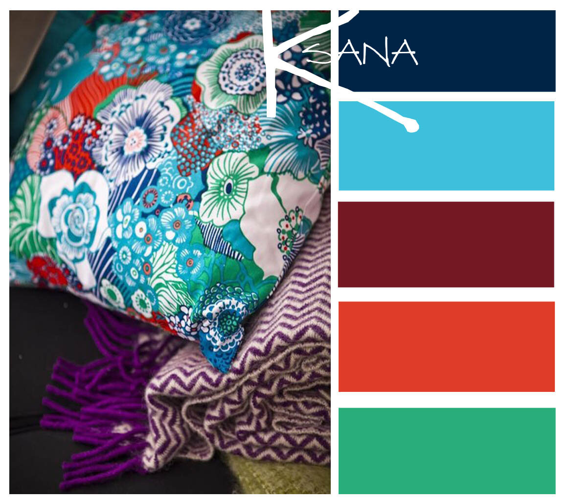 молодежная яркая палитра