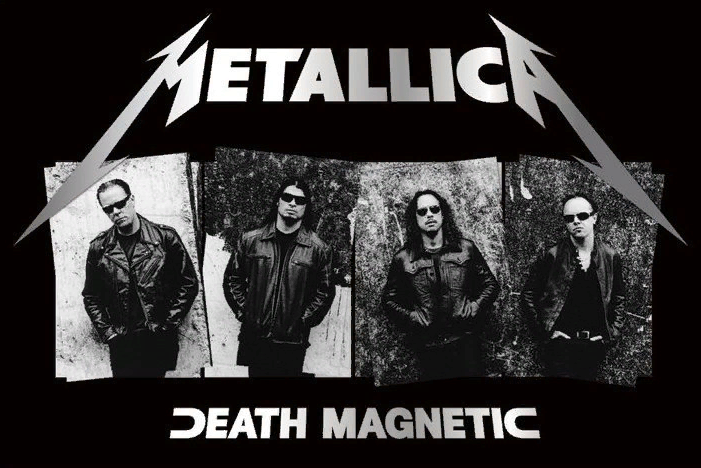 Metallica постер из издания Death Magnetic