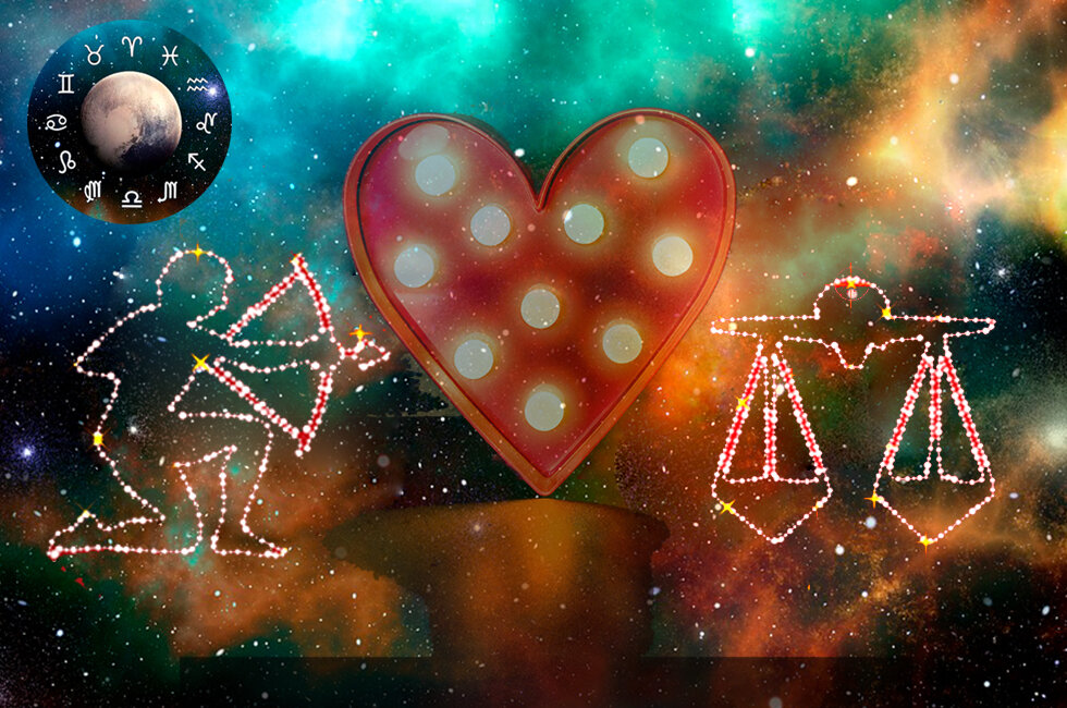 ЖЕНЩИНА СТРЕЛЕЦ - МУЖЧИНА ВЕСЫ