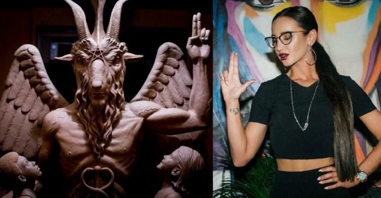 Одна из теорий, что Ольга Бузова продала душу дьяволу и резко обрела дикую популярность, за счёт сделки. Фото Yandex.ru