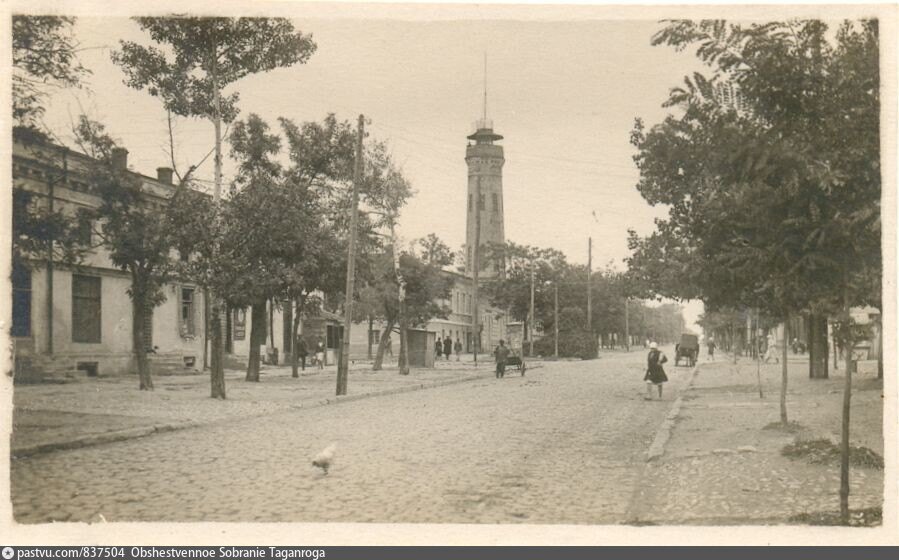 Пожарная часть имени Императора Петра Первого. 1910-е года 20-го века. 