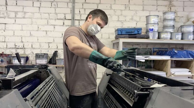 Так выглядит производство экомасок