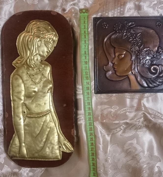 Чеканки советские.