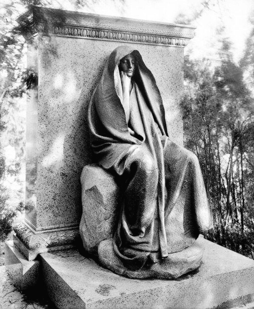 Статуя Скорбящего Ангела