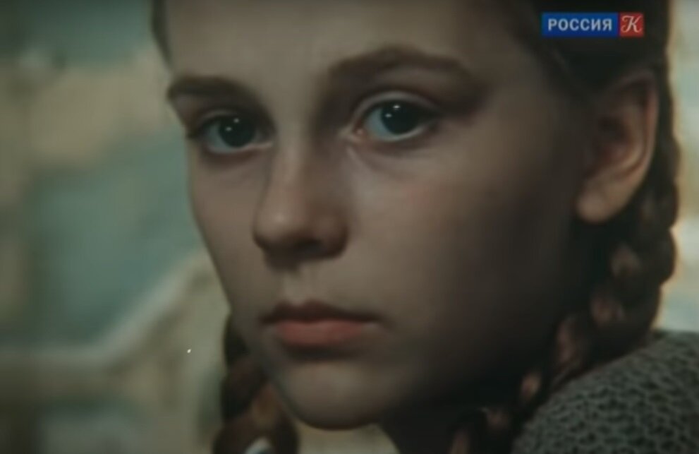 Наталья Дикарева в фильме «Открытая книга» 1977 г.