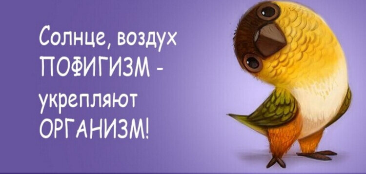 Оптимистический пофигизм по-русски.