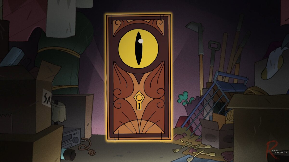 Дверь мультфильм