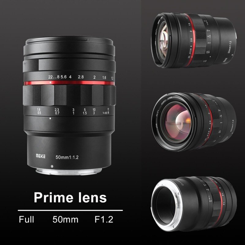 Meike 50mm f/1.2 во всей красе