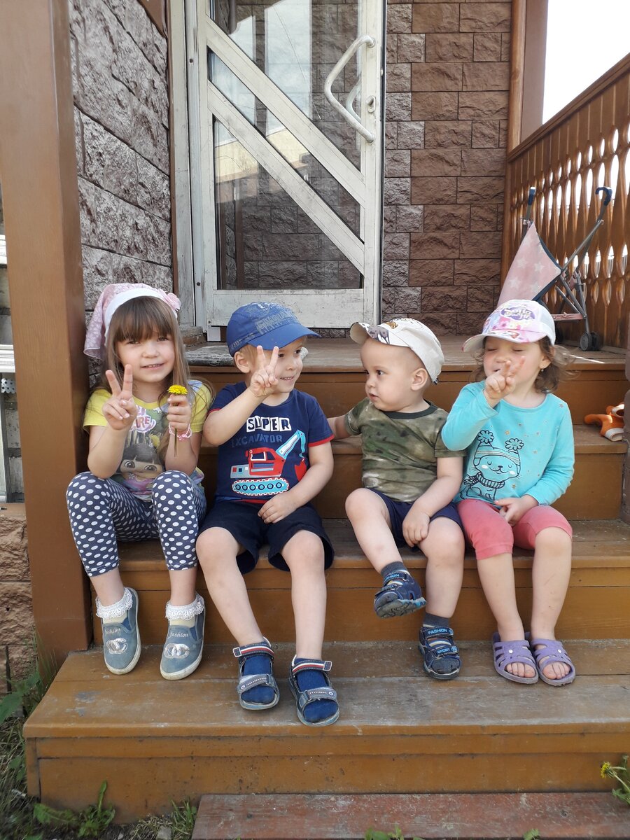 Дружные и самостоятельные дети