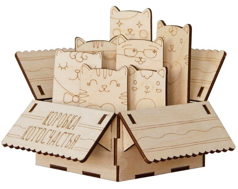 Оригинальные деревянные коробки