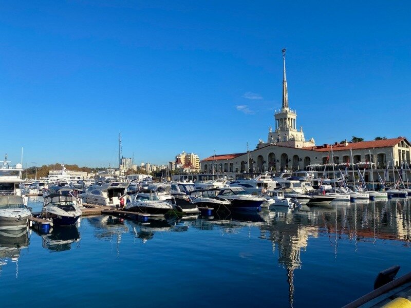 Морской порт Сочи. Фото автора