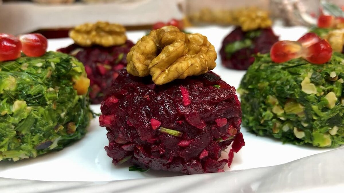 Пхали по-грузински, рецепт вкуснейшей закуски.