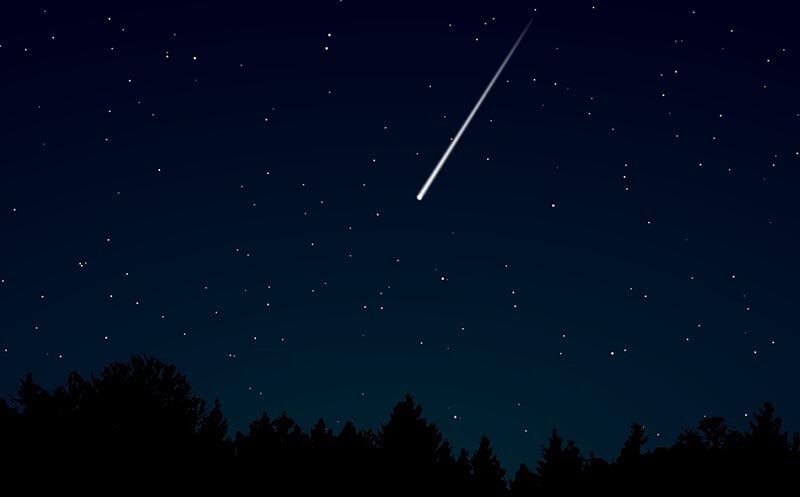 Проходящие близко от Земли кометы часто становятся источниками метеорных потоков. Эти метеоры представляют собой мелкие обломки, увлекаемые кометой за собой и сгорающие в земной атмосфере.