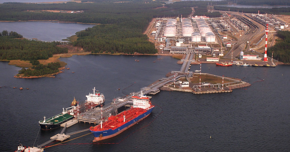 Порт Высоцк. Кто следующий в эту красоту, Белоруссия?   Взято на rbc.ru