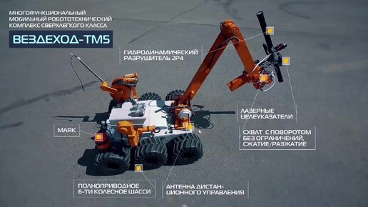 Мобильный робототехнический комплекс «Вездеход - ТМЗ»