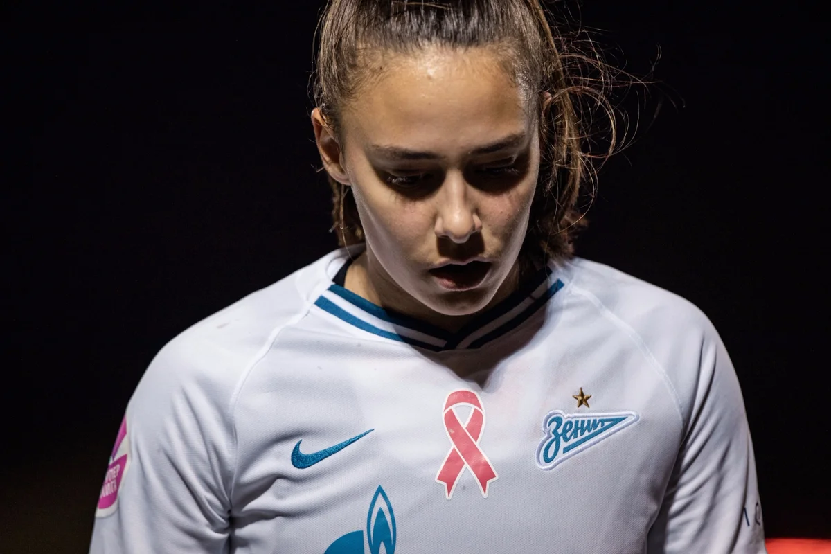 Ника Белова полузащитница клуба «Зенит»