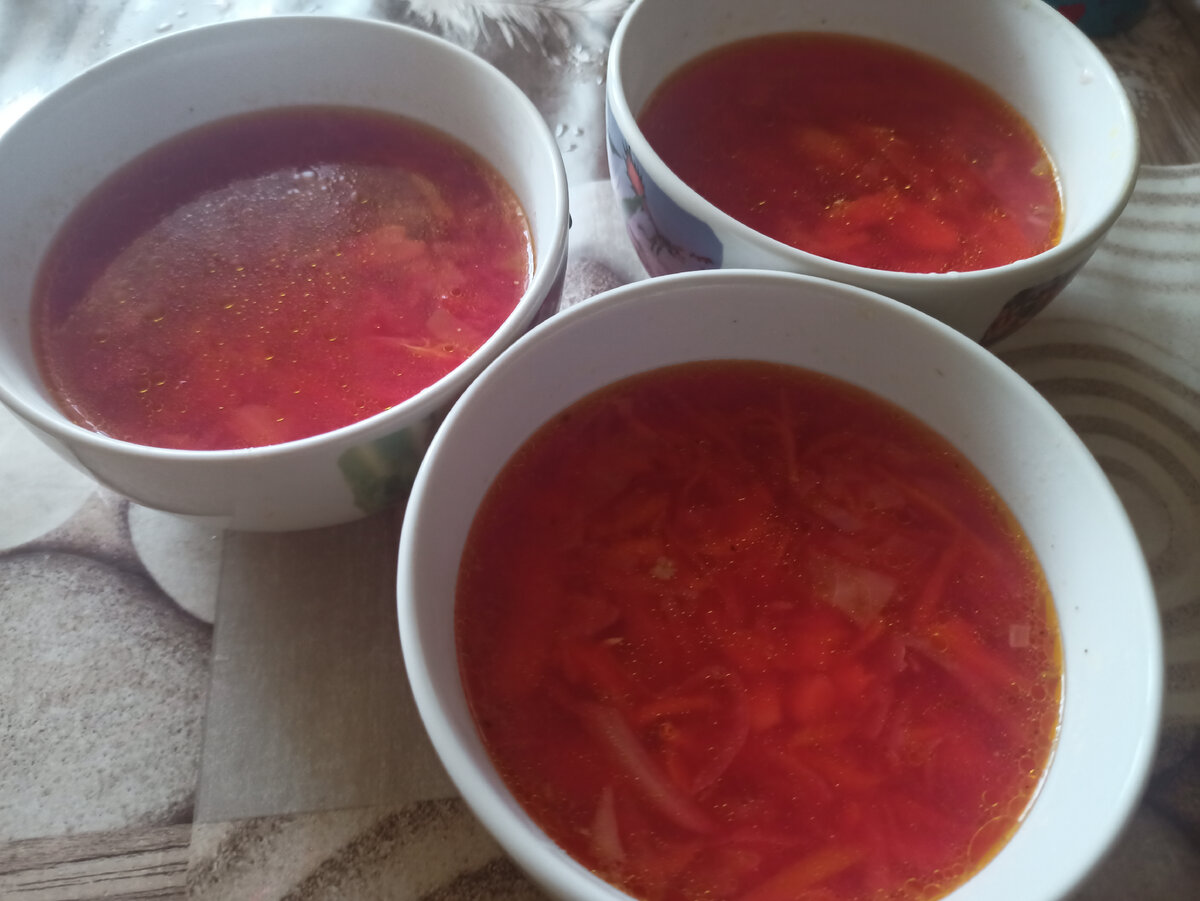 Борщ к обеду