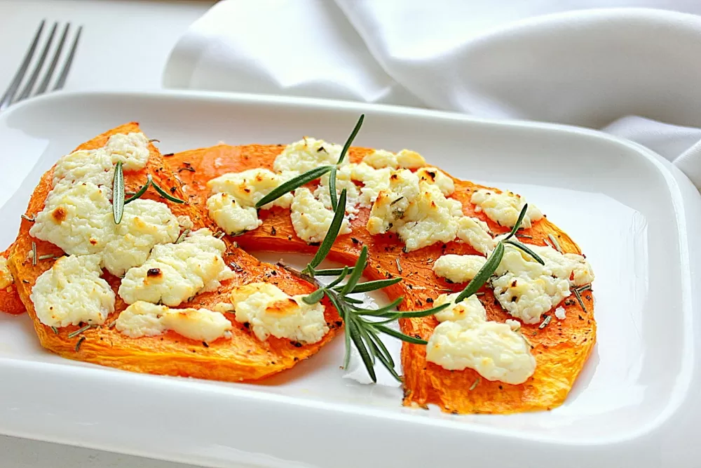 Готовая запеченная тыква