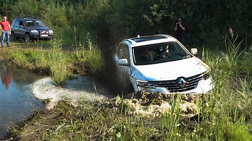 Менеджеры были против такого тест драйва нового Renault Koleos на вариаторе. Бездорожье