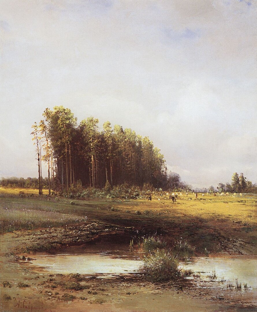 Лосиный остров. Вторая половина XIX века. Частная коллекция