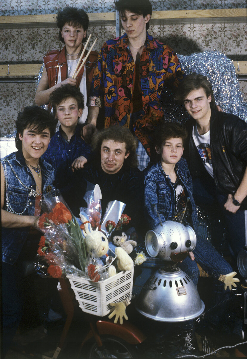     Группа "Ласковый май" 1989-й год.Фото: Global Look Press.