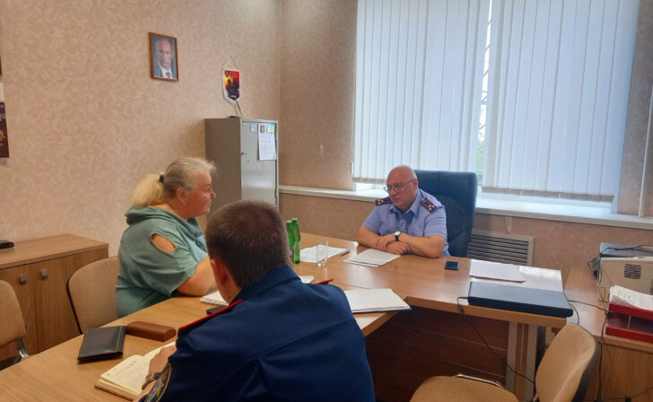    На приём к руководителю следственного управления курского СК пришли 18 человек