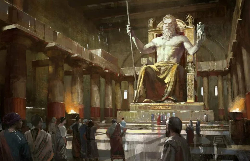 Статуя Зевса в Олимпии | Календарь | Дзен
