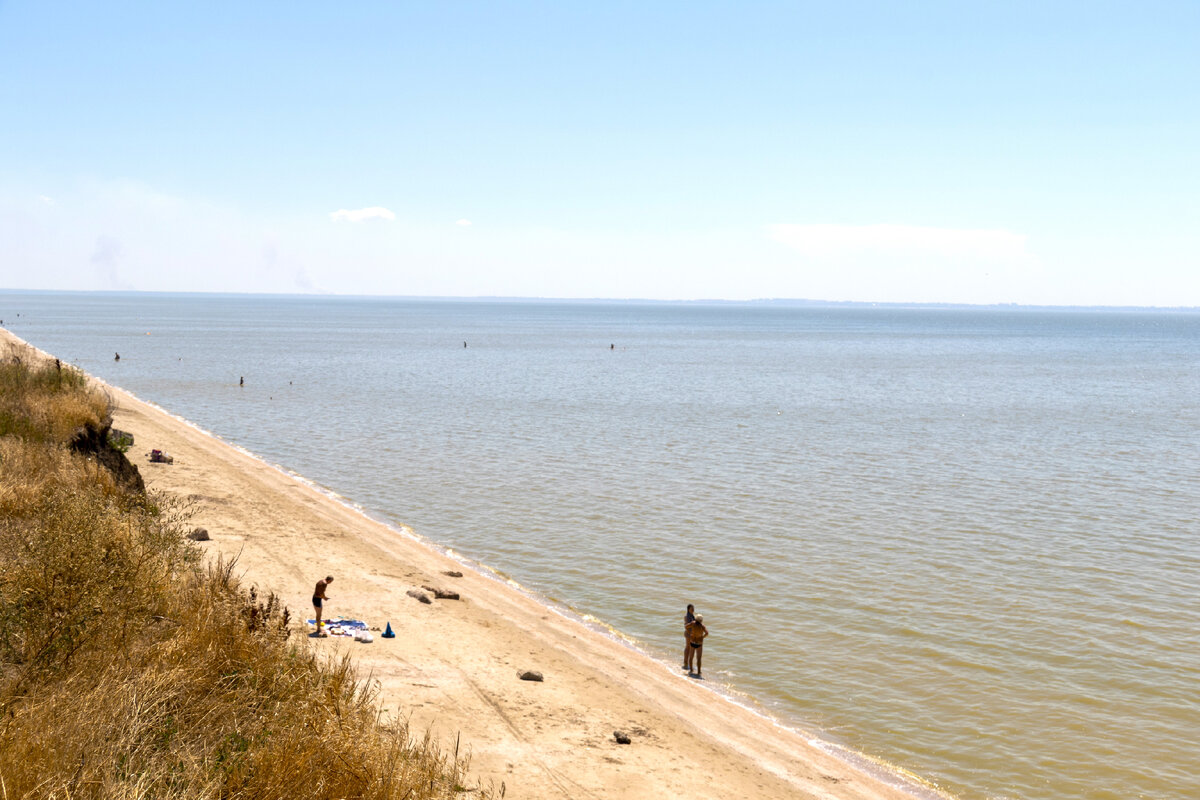 Пляж глафировка азовское море фото