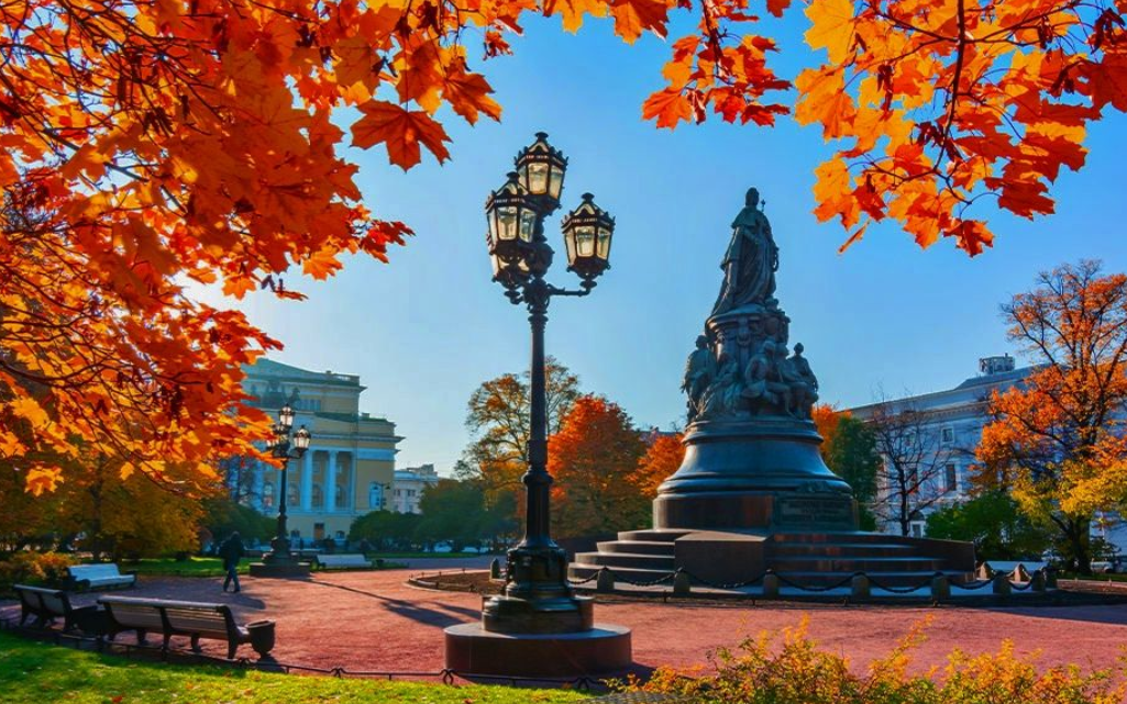 Осенний Питер. Санкт-Петербург осенью. Осень в Москве. Россия осенью.