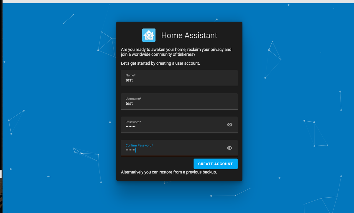 Система home assistant