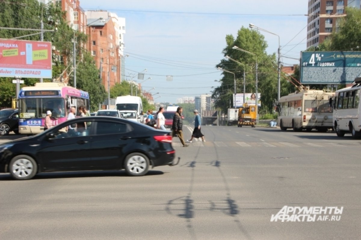    В одиннадцати томских школах не оборудованы тротуары у пешеходных переходов